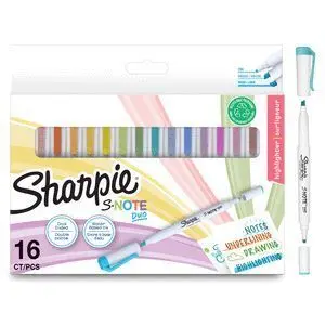 Sharpie Blister 16 Rotuladores Doble Punta