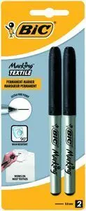 Rotulador Textil Bic - Blister 2 Unidades