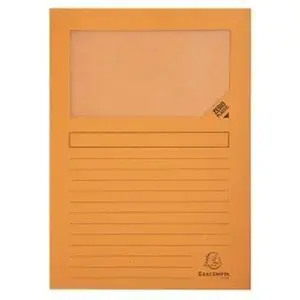 Exacompta Paquete Subcarpeta con Ventana