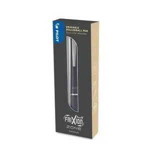 Pilot Boligrafo Frixion Zone Premium Borrable Tinta Negra 0,7Mm Media Gris