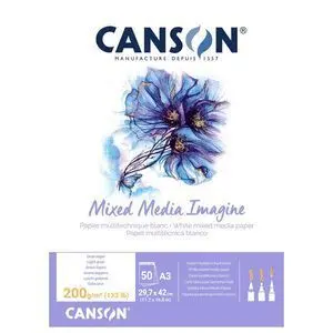 Bloc Encolado A3 50H Canson Imagine Fino 200Gr