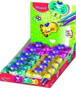 Maped Afilador Plastico 2 Usos con Deposito