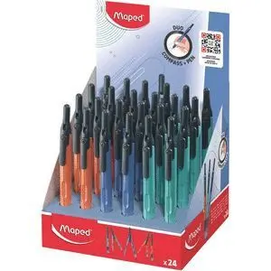 Maped Compas Duo Pen Colores