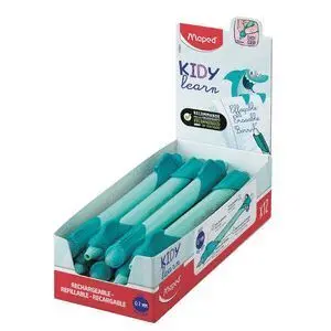 Maped Boligrafo Kidy Learn Borrable Tiburon Tinta