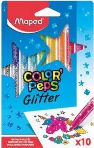 Maped 10 Rotuladores de Purpurina Color