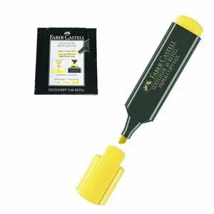 Marcador Amarillo Faber-Castell