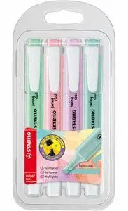 Stabilo Pack 4 Marcadores Pastel Swing Cool