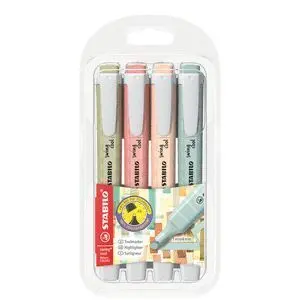 Stabilo 4 Rotuladores Swing Cool Nature Colors Estuche