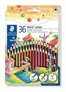 Staedtler 36 Lapices Colores Noris Hexagonal