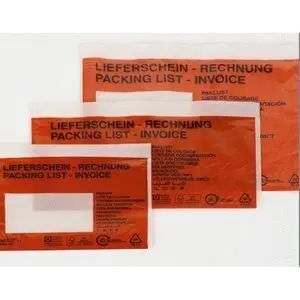 Sobre Plastico Packing List 175X135