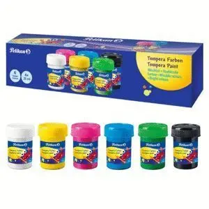 Caja 6 Temperas Pelikan 25Ml