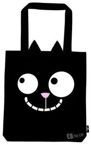 Moses Bolsa de Tela Cara Gatos