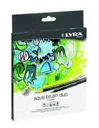 Lyra Caja Rotuladores Aqua Brush Duo 12 Colores