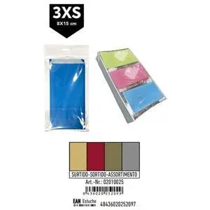 Sobre Kraft Surtidos 3Xs Liso Rojo Oro Plata Paque