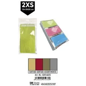 Sobre Kraft Surtidos 2Xs Liso Rojo Oro Plata Paque