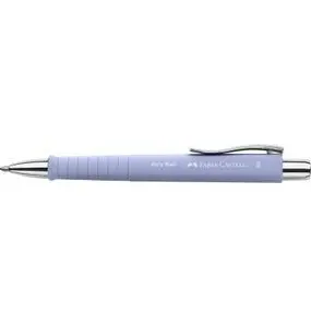 Faber Castell Boligrafo Poly Ball Xb Iris Palido Tinta Azul