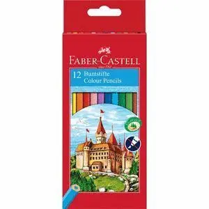 Faber Castell Caja Roja Lapices 12 Colores