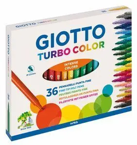 Giotto Rotuladores Turbo Color 36 Unidades