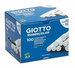 Caja Tiza Blanca Giotto 100 Und