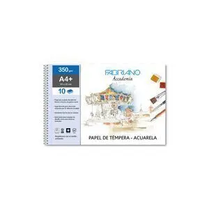 Fabriano Block de Acuarela A4+ 350G 10 Hojas Espiral