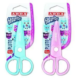 Tijera Arda 13 cm Escolar Pluto Blister