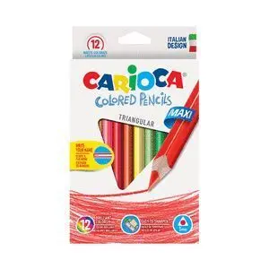 Carioca Lapices Colores 12 Triangular