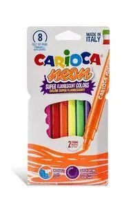Rotulador Carioca Neon C/8