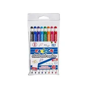Rotulador Pizarra Punta Fina Bolsa Pvc 8 Colores S