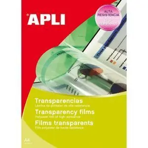 Apli Transparencias para Fotocopiadoras 00859 C/100H