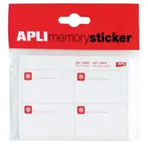 Apli Etiquetas Congelador 140 ud Ref12558