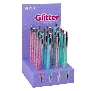 Apli Boligrafo Glitter Ref18686