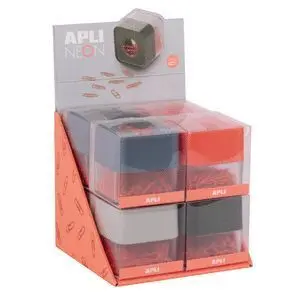 Apli Estuche Silicona Color Naranja Neon