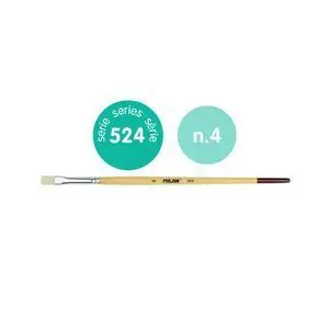 Milan Pincel N4 Plano Cerda Mango Corto 524