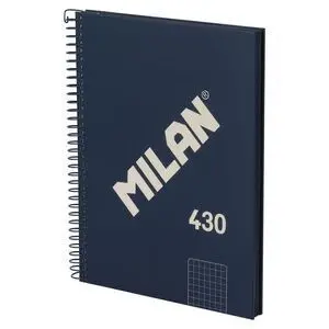 Milan Bloc A5 5X5Mm 80H 95Gr Serie 1918 Azul