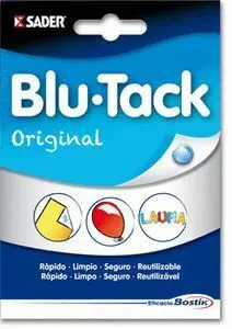 Bostik Blu-Tack Masilla Adhesiva Reutilizable