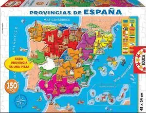 Educa Puzzle 150 Piezas Provincias España