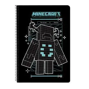 Safta Bloc Minecraft Screen Folio Tapas Duras 80 H. 4X4