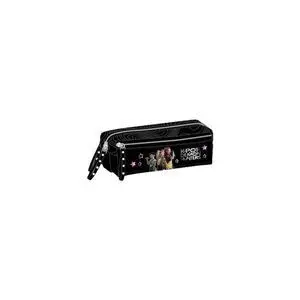 Safta Portatodo Triple Peq. C/Goma Elast. 22Cm K-Pop Dh Negro