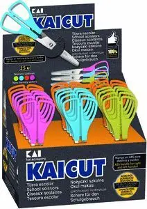Kaicut Tijera 130Mm Diestro y Zurdo Colores Surtidos (Alpino)
