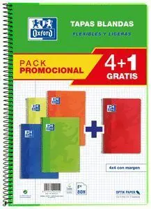 Bloc A4 Cuadros Oxford