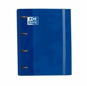 Oxford Carpebloc Tapa Extradura A4 con Recambio Azul