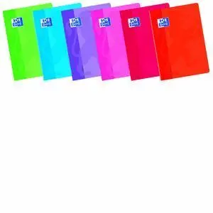 Libreta A4 48H 90G. Cuad. 4X4 C/M Colores S