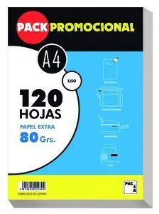 Pack Promocional Resmilleria Papel A4 80G 120H Lis