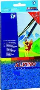 Alpino Lapiz Aqualine 12 Colores -Lapices de Colores Acuarelables