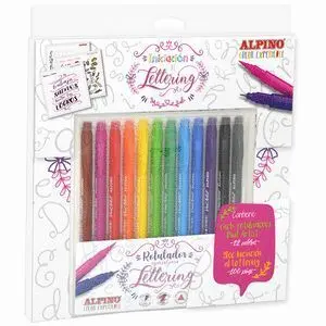 Alpino Iniciacion Lettering (Libro+ 12 Colores)