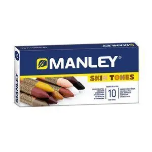 Manley Ceras Skin Tones 10 Colores de la Piel