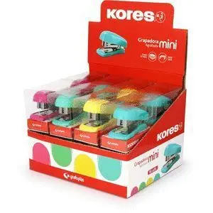 Exp 16 Grapadoras Mini 12 Hojas C/Grapas Vivos Sur