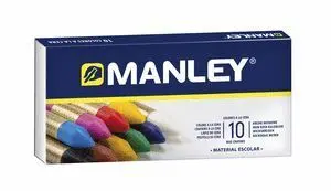 Manley Ceras Caja 10 Colores