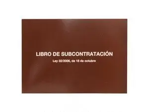 Miquelrius Libro de Subcontratacion Mr5089