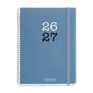 Miquelrius Agenda Escolar 2026/27 Activa D/P A6 College Azul
